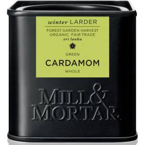 Mill & Mortar Органичен зелен кардамон 25 г, цял, Mill & Mortar (MM12104)