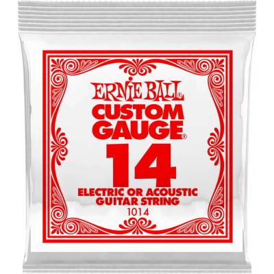 Ernie Ball 1014 Plain Steel Single .014