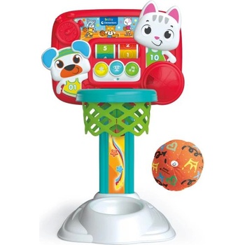 Clementoni Clemmy baby - Интерактивен комплект Баскетболен кош