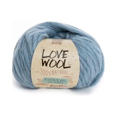 LOVE WOOL Katia Farby LOVE WOOL: 110 svetlá tyrkysovomodrá