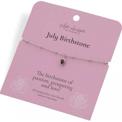 Hot Diamonds Silver Whisper July SWB031