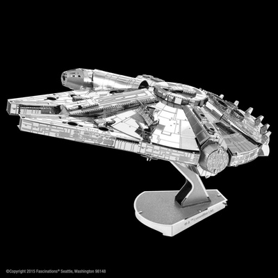 Metal Earth 3D puzzle Star Wars: Millenium Falcon (ICONX) 45 ks