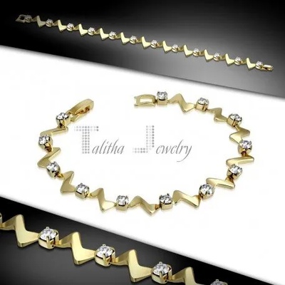 Talitha Дамска гривна в златист цвят