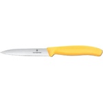 Victorinox Нож за плодове Swiss Classic 10см, назъбен, жълт (6.7738.C1)