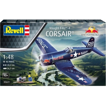 Revell Сглобяем модел Revell - Самолет Flying Bulls F4U-4 Corsair (R05641)