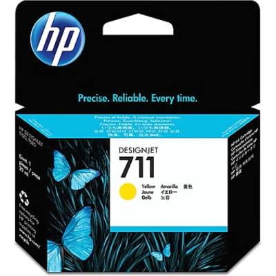 HP 711 29-ml Yellow Ink Cartridge (CZ132A)