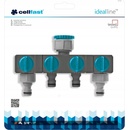 Cellfast Štvorcestný rozdelovač IDEAL 3/4" - 1"