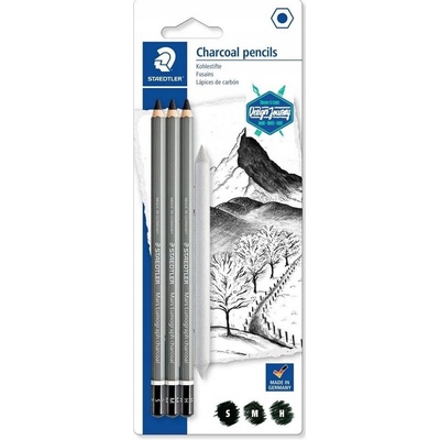 Staedtler Sada uhlů v tužce Mars Lumograph Charcoal