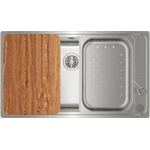Teka Иноксова мивка за вграждане, гладка BIG BOWL 80 1C PLUS (Bahia PLUS) (М.539.4) - xmall Мивка за вграждане