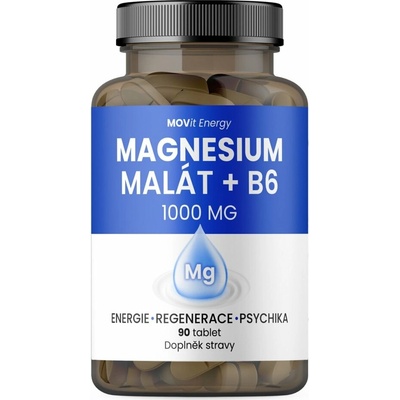 MOVit Magnesium Malate 1000mg + B6 90 tabliet