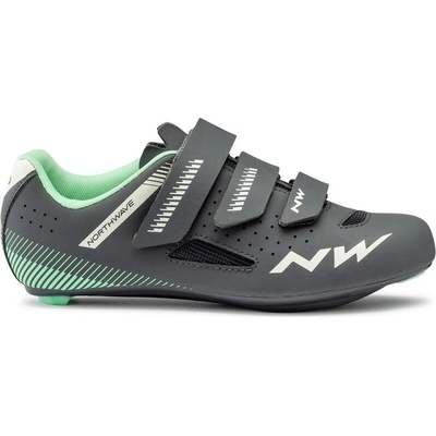 Northwave Womens Core Shoes Anthra/Light Green