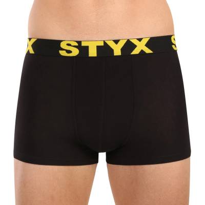 Styx Мъжки боксерки Styx спортен ластик черни Styx | Cheren | МЪЖЕ | L