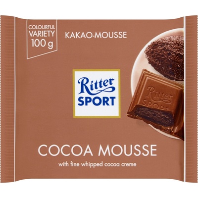 Ritter Sport Čokoláda s čokoládovou penou 100 g