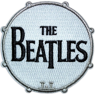 Nažehlovačka The Beatles - Drum Logo Large