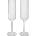 Ferm Living Ripple Flutes, чаши за шампанско, матирани, 2 бр (1104271425)