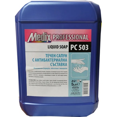 Medix professional течен сапун с антибактериална съставка, PC 503, 5 литра