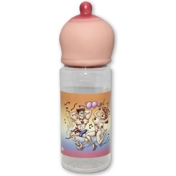 Бутилка във формата на женска гърда - Bottle Boob Flesh 750ml (D-233584)