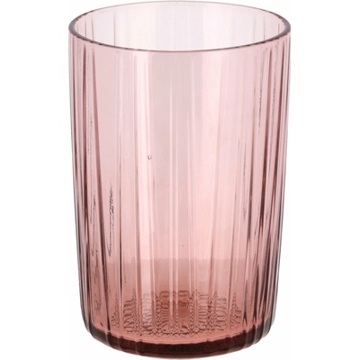 Bitz Pohár KUSINTHA sada ružová sklo 4 x 280 ml