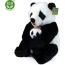 Plyšáci panda s mládětem 27 cm