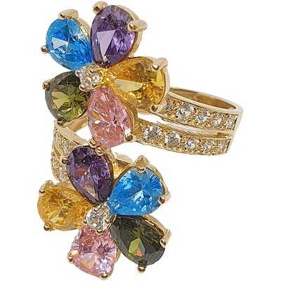 VipGold Златен дамски пръстен 9.30 гр (pr310)