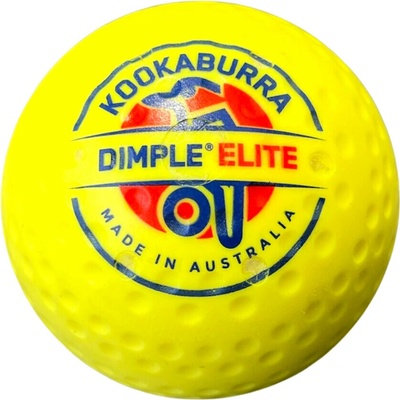 Loptička na pozemný hokej Kookaburra Dimple Elite Yellow