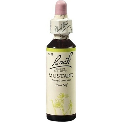 Bach Flower Remedies Mustard kvapky na podporu duševnej rovnováhy 20 ml