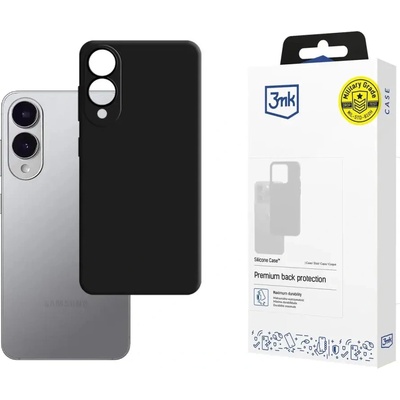 3mk Protection Силиконов калъф 3mk за Samsung Galaxy S25 Edge - черен (5903108651875)