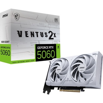 MSI GeForce RTX 5060 VENTUS 2X OC WHITE 8GB GDDR7 128bit