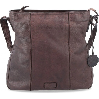 Noelia Bolger dámska crossbody kabelka vo vintage štýle stredne veľká- 2002 hnedá
