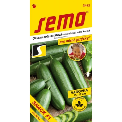 Semo Okurka salátová do skleníku - Snack F1 10s - série Pro mlsné jazýčky