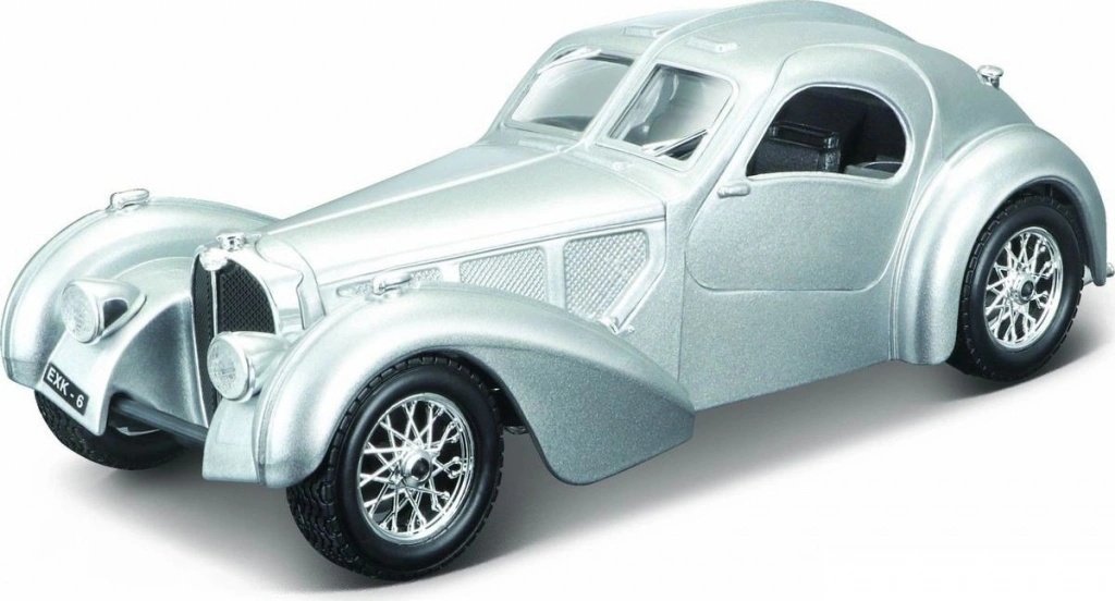 ATLANTIC BUGATTI SILVER 1:24