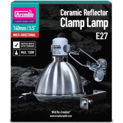 Arcadia Clamp Lamp Pro Halogen Basking Spot 140 mm