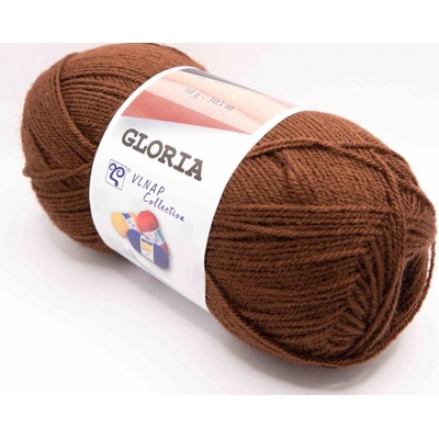 Priadza Gloria - kávová 51022