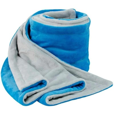Esito Dětská deka dvojitá Kristýna Turquoise Silver tyrkysová stříbrná