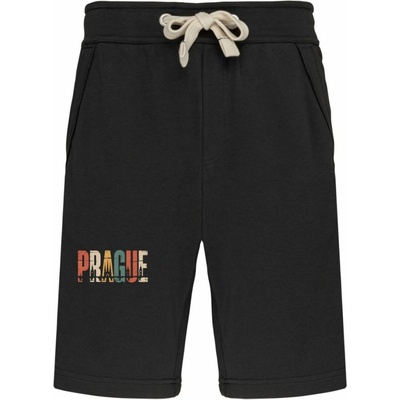 Prague pohodlné kraťasy s potiskem