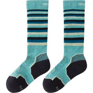 Reima Детски ски чорапи Reima Kid's Socks Suksille Ski socks - Stone Green - размер 26-29 (EU) (207-1778-0311)