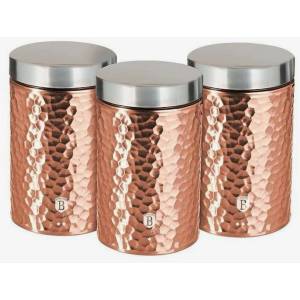 Berlinger Haus Комплект от 3 контейнера за храна Primal Rosegold Metallic Line BERLINGERHAUS Berlingerhaus | Zlaten | Home | UNI