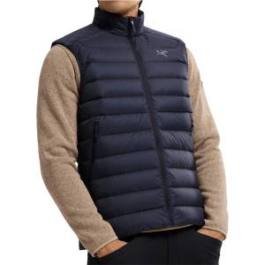 Arc'teryx Мъжки пухен елек Arc'teryx Cerium Vest Down vest - Black Sapphire - размер XL (032-1186-0214)