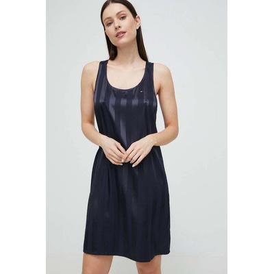 Tommy Hilfiger tmavomodrá saténová UW0UW04424.PPYX