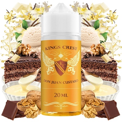 King's Crest Kings Crest Don Juan Custard 20ml/120ml