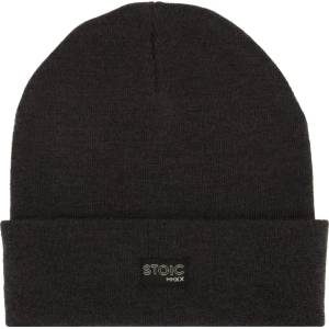 Stoic Зимна шапка (beanie) Stoic MerinoKnit MMXX. Kniva Beanie - Black Melange - размер One Size (904-2557-0111)