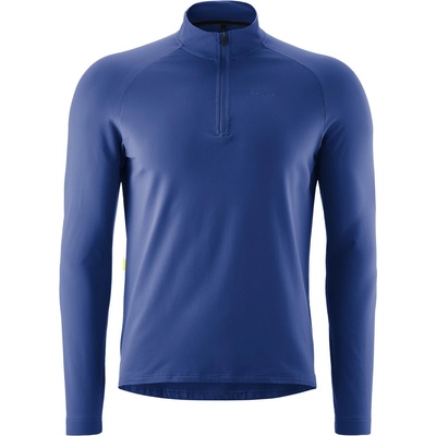 Gonso Мъжка фланелка с дълъг ръкав за колоездене Gonso Essential Jersey Longsleeve Cycling jersey - Wash-Day Blue (056-3784-0113)