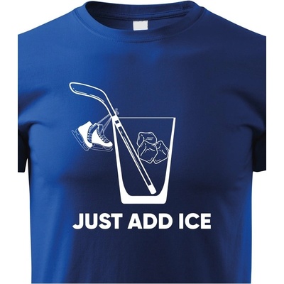 dětské tričko Just add ice modrá