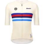 Santini Фланелка с къс ръкав за колоездене Santini UCI World Champion Jersey Cycling jersey - Great Britain - размер XXL (056-3881-0315)