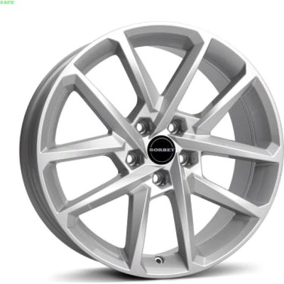 Borbet N 8x18 5x114,3 ET40 crystal silver