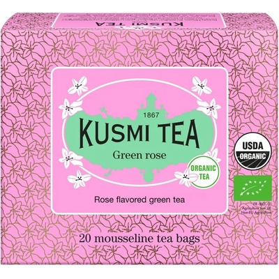 Kusmi Tea Зелен чай ROSE, 20 муселинови пакетчета, Kusmi Tea (KUSMI21646A1120)