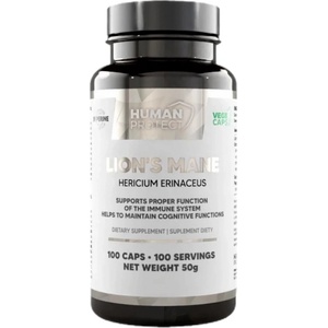 Human Protect Lion's Mane 400 mg | with 20% Beta-Glucans [100 капсули]