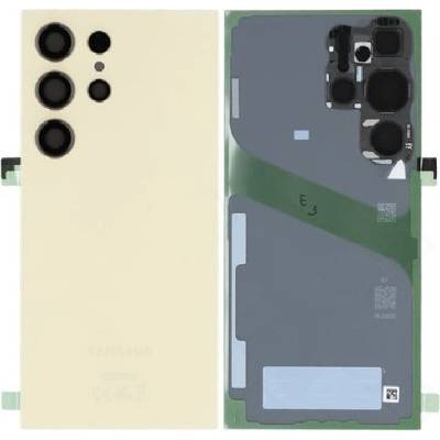 Samsung Galaxy S24 Ultra S928B - Bateriový Kryt (Titanium Yellow) - GH82-33349C Genuine Service Pack, Titanium Yellow
