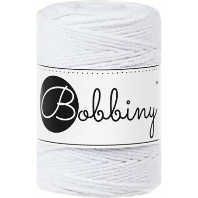 Bobbiny Macrame cord - (1,5mm) Bobbiny - Macrame cord - (1,5mm): White