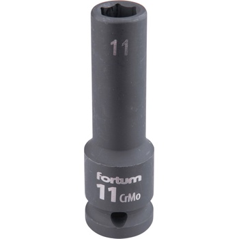 Fortum машинна (ударна) муфа 1/2", 11 mm, L 78 mm, почернена, FORTUM